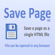 Icon of program: Save Page WE