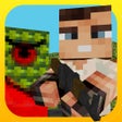 ไอคอนของโปรแกรม: Block Gun 3D - Free Pixel…