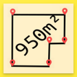 أيقونة البرنامج: Area from Coordinates