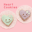 程序图标：Cute Theme-Heart Cookies-