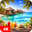 Icon of program: Vacation Wallpapers 4K