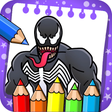 Programın simgesi: venom coloring superhero