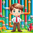 ไอคอนของโปรแกรม: Flow Fix Puzzle Game