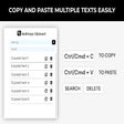 Ikon program: Multiple Copy Paste