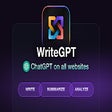 Icon of program: writeGPT - ChatGPT Prompt…