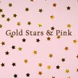 Gold Stars  Pink Theme