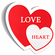 プログラムのアイコン：Love Heart animated image…