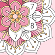プログラムのアイコン：Color by Number  Mandala …