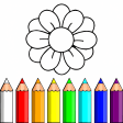 Flower Coloring Book 2019