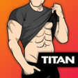 ไอคอนของโปรแกรม: Titan - Home Workout  Fit…