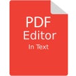 Иконка программы: Pdf Text Editor:Edit Pdf …