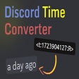 程序图标：Discord Timestamp Generat…