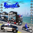 Police Car Transport Truck Sim