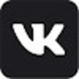 Ícone do programa: Dark theme for VK