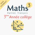 Ikona programu: maths 3eme collège en Fra…