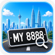 Ikon program: Malaysia Plate Number