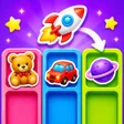 ไอคอนของโปรแกรม: Sticker Matching Games