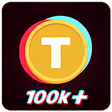 Ícone do programa: TikCoins - Gift  coin for…
