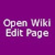 Open Wiki Edit Page