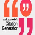 Mick Schroeder's Citation Generator