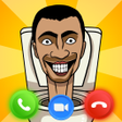 أيقونة البرنامج: Skibydi Toilet: Prank Cal…