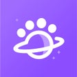 Programın simgesi: 우주펫 - 펫시터 주고받는 펫 돌봄 강아지 산…