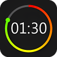 Timer Stopwatch App - With Sound Intervals Laps