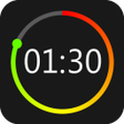 Icoon van programma: Timer Stopwatch App - Wit…
