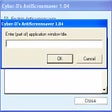 Icono de programa: Cyber-D's AntiScreensaver