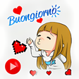 Icona del programma: Buongiorno Stickers Anima…