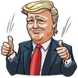 プログラムのアイコン：WASticker Politician Stic…
