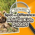 Train Your Brain! Spot the Difference with Animal Kids Photos