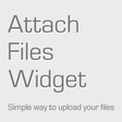 Ícone do programa: Attach Files Widget