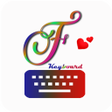 Icoon van programma: Fonts keyboard  Fancy tex…