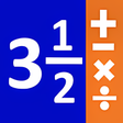 Ikona programu: Fractions - Fraction Calc…
