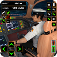 Иконка программы: Real Airplane Driving Gam…