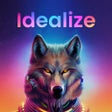 ไอคอนของโปรแกรม: Idealize : AI Art Generat…
