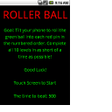 プログラムのアイコン：Roller Ball