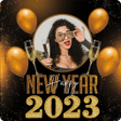 Happy New Year Photo Frame