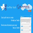 أيقونة البرنامج: Twitter text Splitter