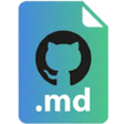 ไอคอนของโปรแกรม: GitHub to Markdown