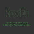 Icon of program: ProcFu for GlobiFlow