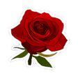 أيقونة البرنامج: Roses Stickers