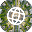 Symbol des Programms: World Real Map