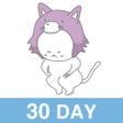 プログラムのアイコン：30 Day Squat Challenge