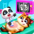أيقونة البرنامج: Baby Pandas Pet Care Cent…