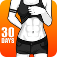 Lose belly weight fat burner icon