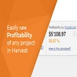 Programikonen: Profitability for Harvest…