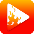 Fire Cooling Down Movie Player