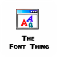 Icona del programma: The Font Thing